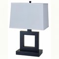 Cling 22   Square Table Lamp Dark Bronze CL106104